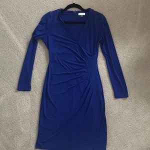 Elegant Cobalt Blue Dress